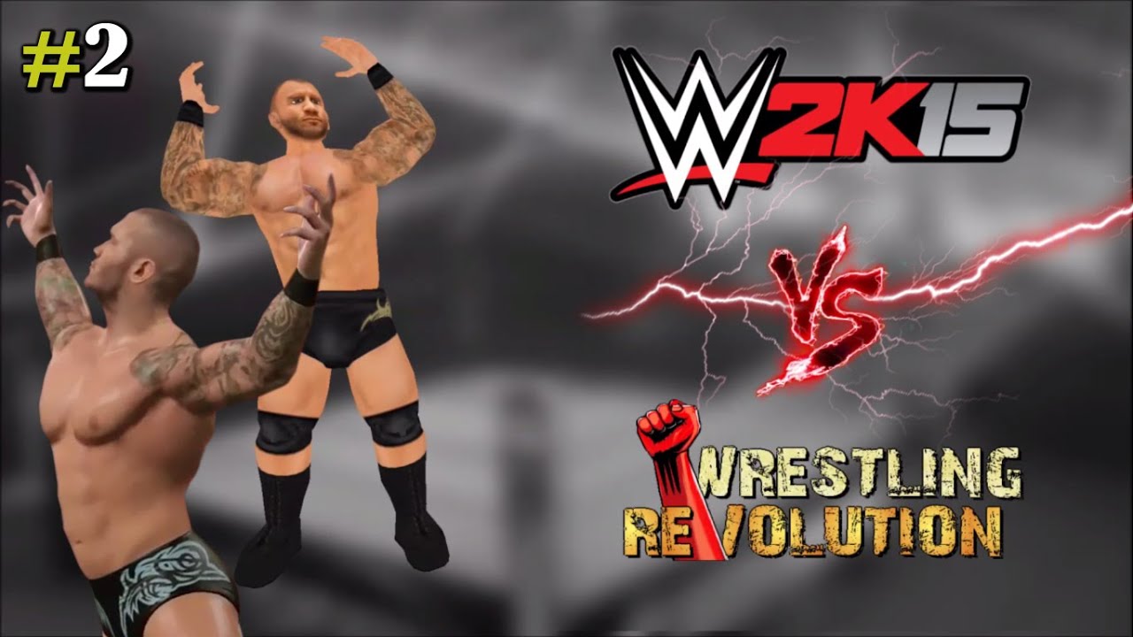 WR3D (MOD) vs WWE 2K15 | Part-2 | 20 Characters Comparison | MDickie | Wrestling Revolution 3D | AWE