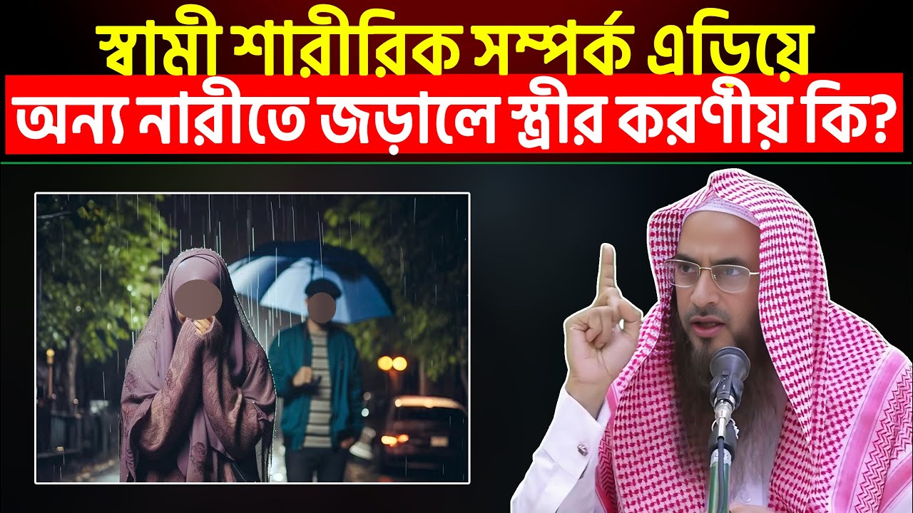 স্বামী শারীরিক সম্পর্ক এড়িয়ে অন্য নারীতে জড়ালে স্ত্রীর করণীয় কি? Sheikh Motiur Rahman Madani
