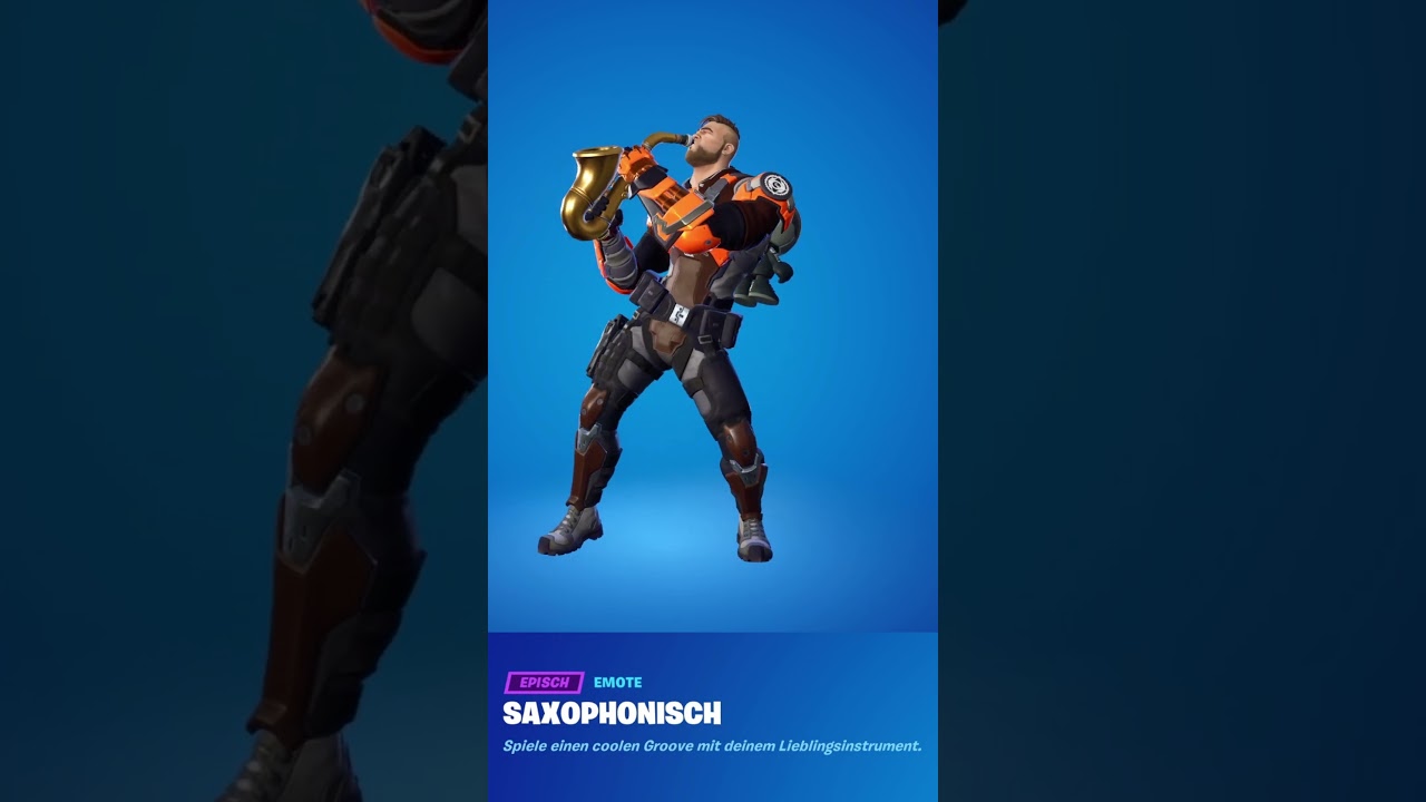 Fortnite, Episch Emote - Saxophonisch