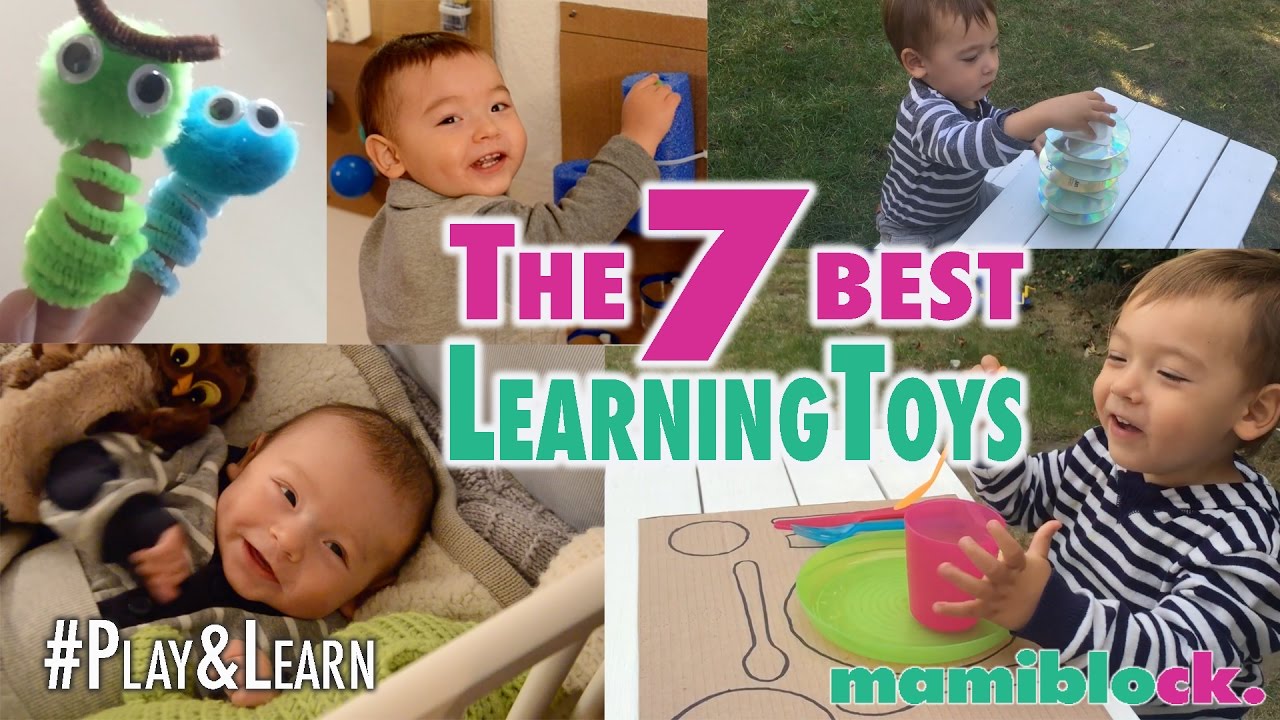 Die 7 besten Lernspielzeuge | DIY | Play & Learn | mamiblock