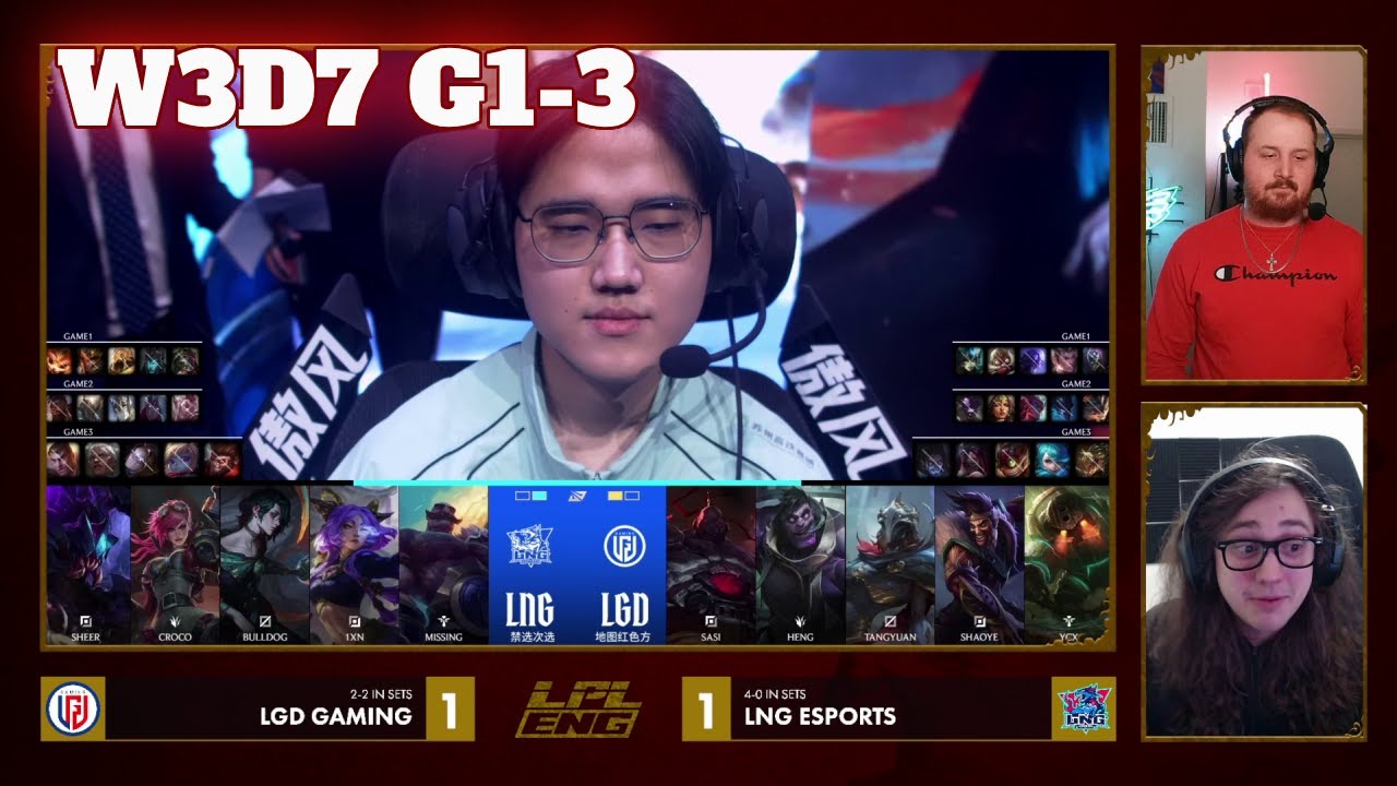 LGD vs LNG - Game 3 | Week 3 Day 7 LPL Winter 2026 Split 1 | LGD Gaming vs LNG Gaming G3 full