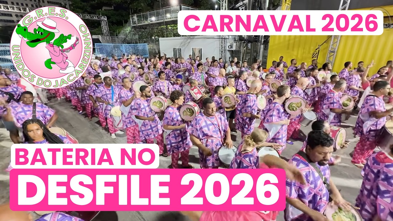 UNIDOS DO JACAREZINHO 2026 - 4K | DESFILE OFICIAL | SAMBA AO VIVO #SERIEOURO26
