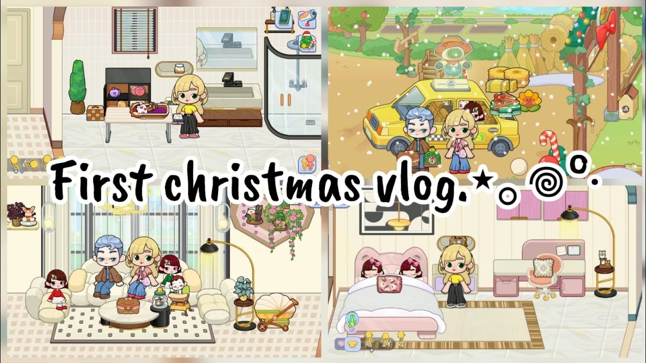 ⋆.˚✮🎧✮˚.⋆｡𖦹°‧ | First christmas vlog 🎀| #xmas preprations #gameworld #@crazy_clouds-yt /
