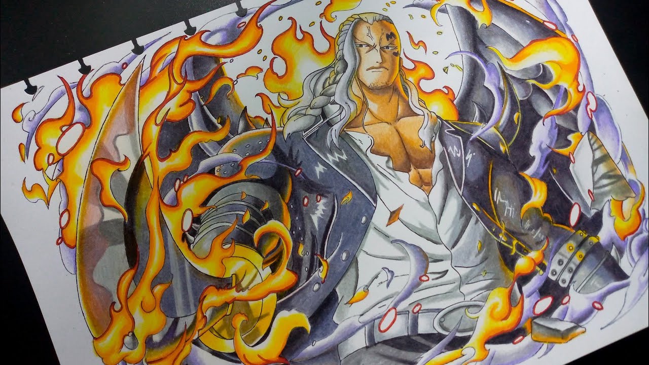 Drawing King the Wildfire - One piece