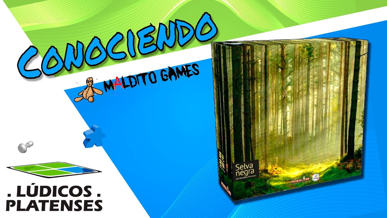 Conociendo SELVA NEGRA | Unboxing | Maldito Games