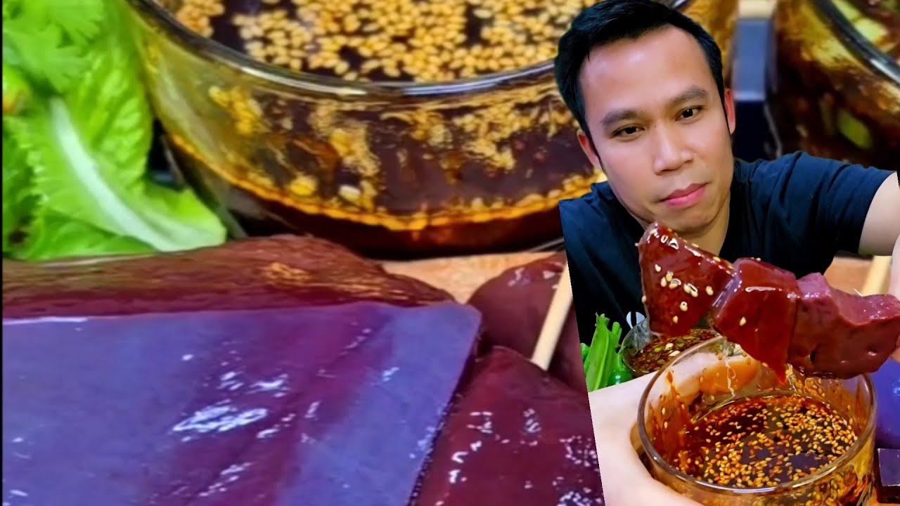 จุ๊ตับ น้ำมันงาพริกเผาแซ่บๆ