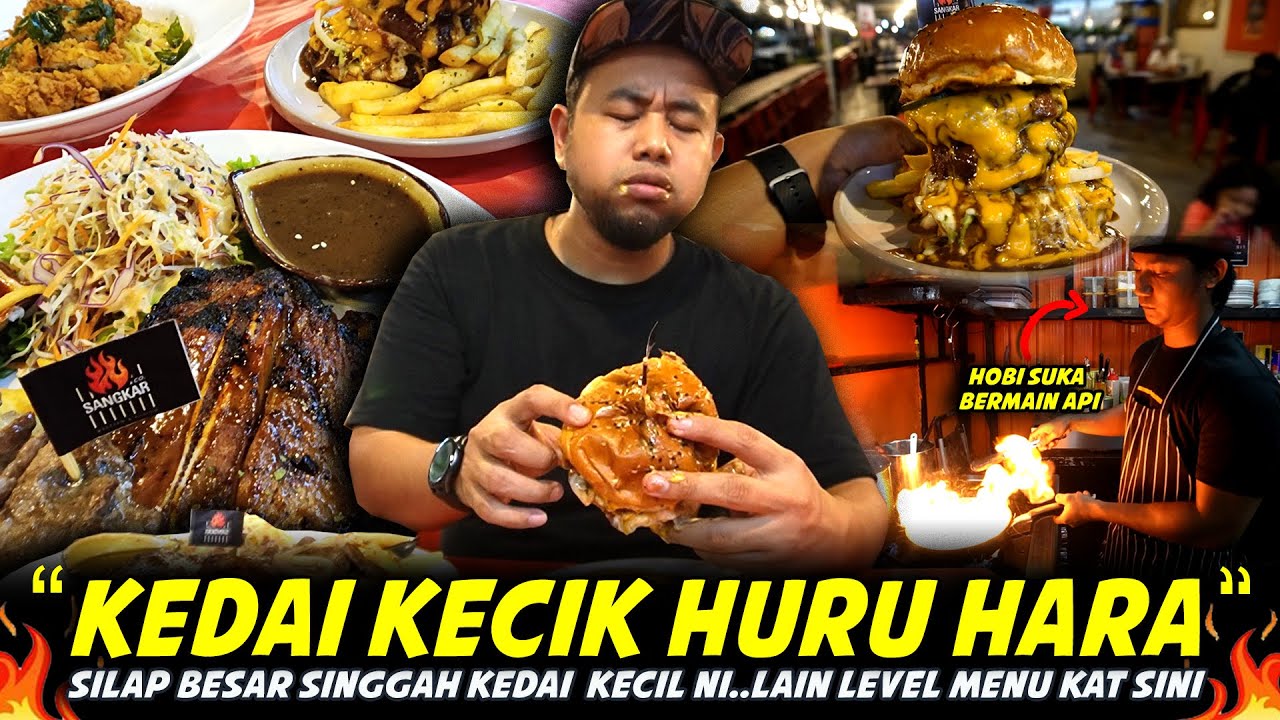 TUKANG MASAK DIA LAGI HURU HARA..Jangan Pandang Rendah..Hidangan Mereka Setanding Restoran Besar