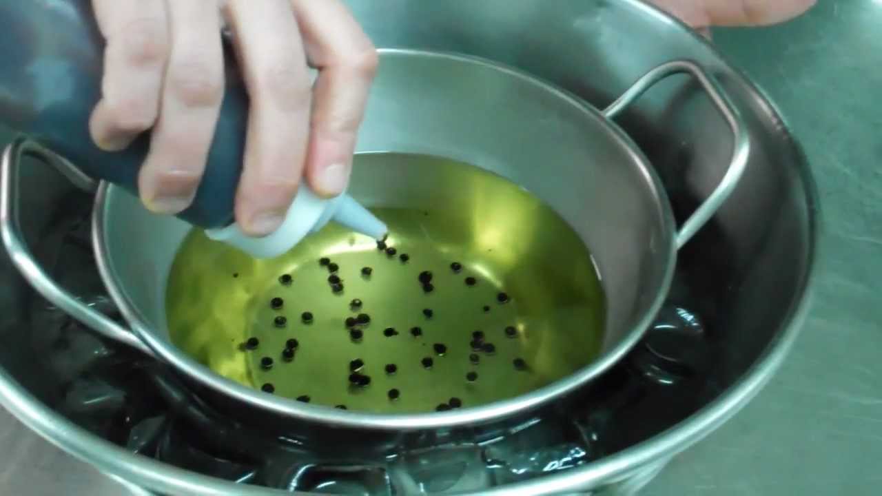 Cómo hacer perlas balsámicas - Restaurante Rodero