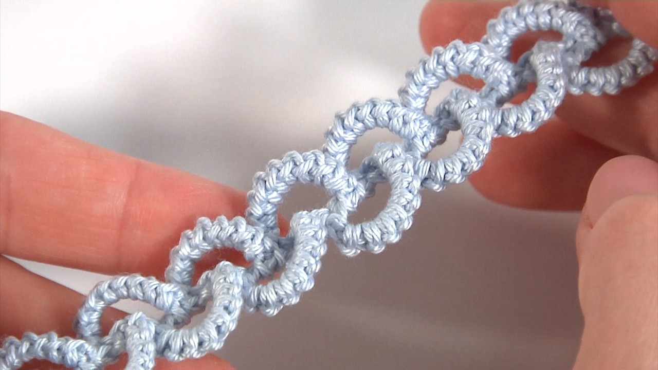 How To Crochet 3D Lace Ribbon/Crochet Video Tutorial/Simple Crochet Ribbon/Author's Crochet