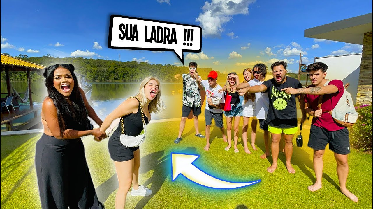 QUEM É O LADRÃO NA MANSÃO DO LAGO !!!