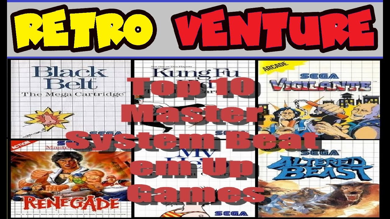 Top 10 best master system beat em ups RetroVentureUK