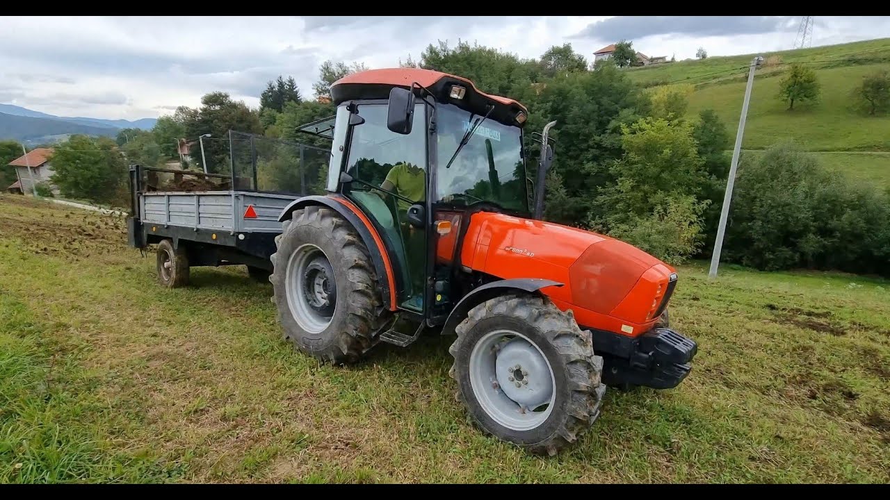 Zetor 6245 & Same Argon 80 - Utovar i razbacivanje stajnjaka (Crosetto)