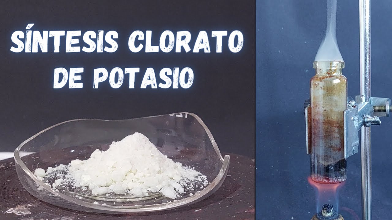 🧪Síntesis de CLORATO de POTASIO✅|🔥Quema el Azúcar🍬| KClO3 a Partir de LEJÍA⚠️|#chemistry #science
