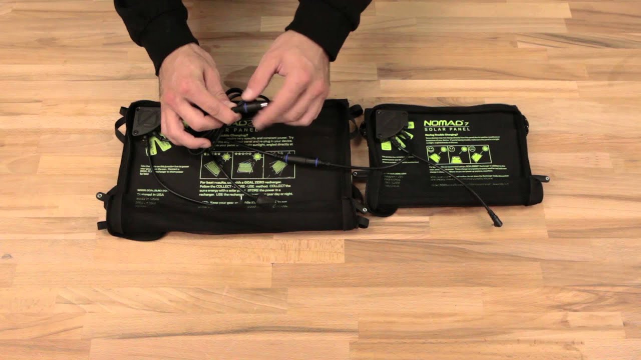 Chaining GoalZero Solar Panels