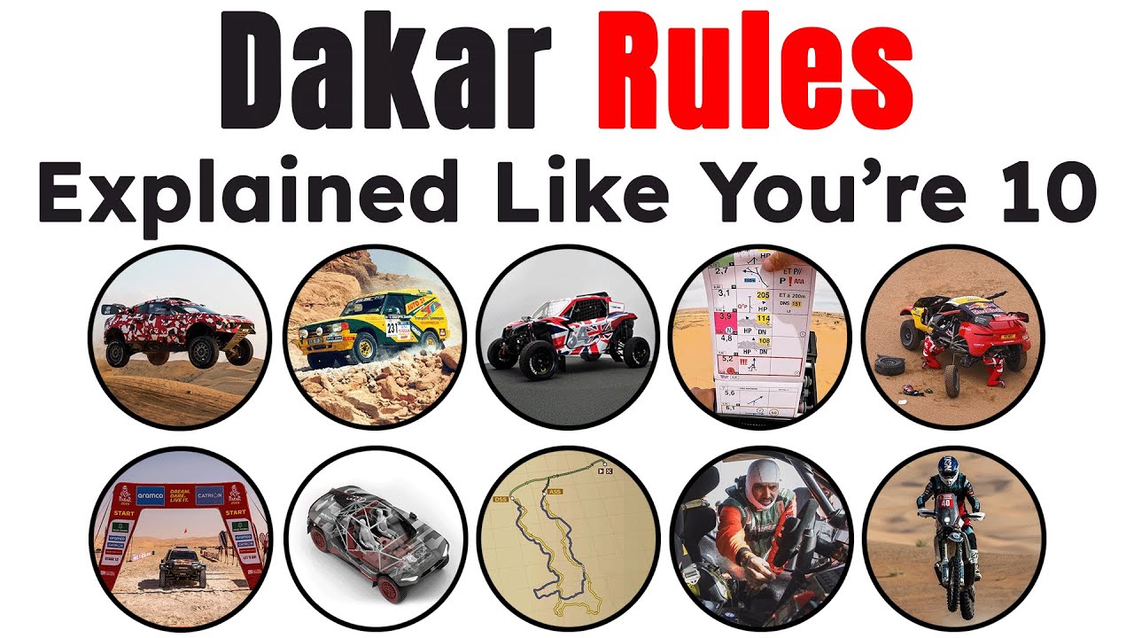 Every Dakar Rally Rule Explained Like You're 10