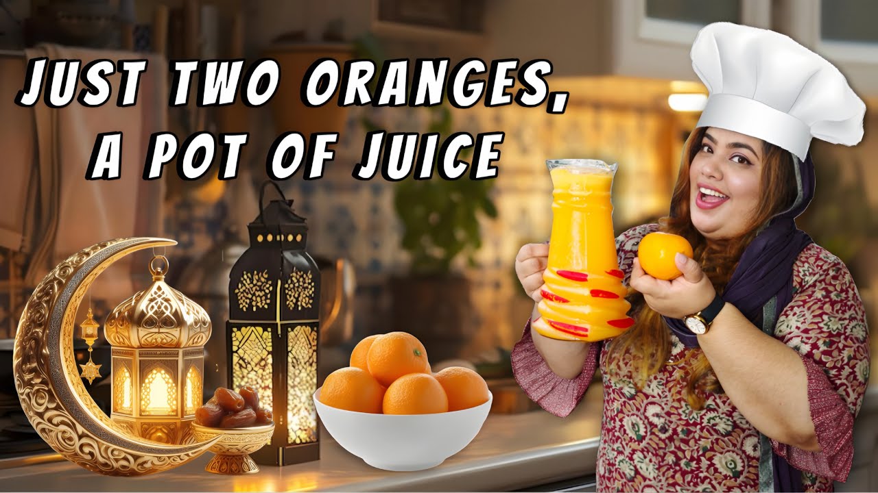 രണ്ടേ രണ്ട് ഓറഞ്ച് കൊണ്ട് ഒരു കലം ജ്യൂസ് | Just Two Oranges, A Pot Of Juice 😋😋😋 | Food Adi Couples