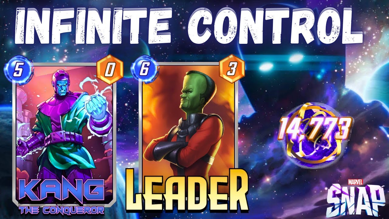 Kang the Conqueror Controlling the Game !! Control Deck Marvel Snap