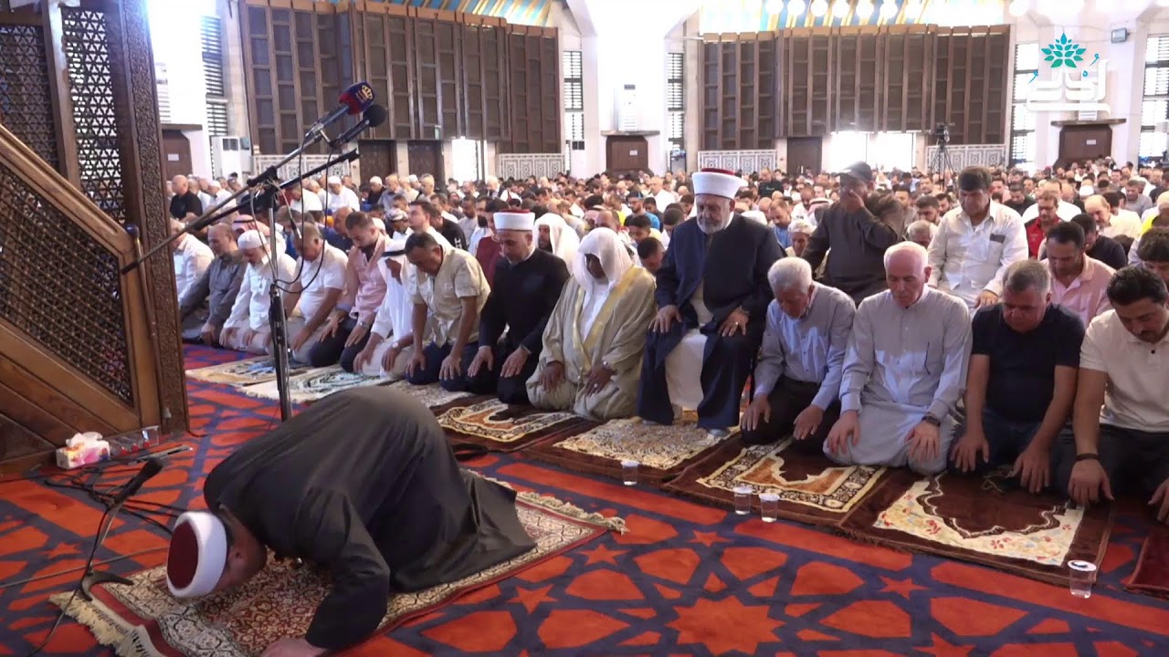 شعائر #صلاة_الجمعة من مسجد الملك المؤسس طيب الله ثراه في العاصمة #عمان 29-8-2025م.