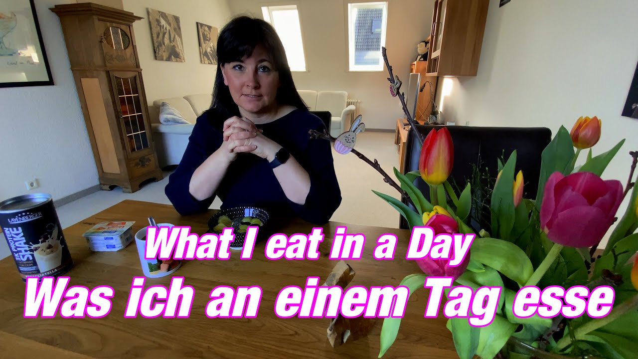 088 What I eat in a Day - Was ich an einem Tag esse