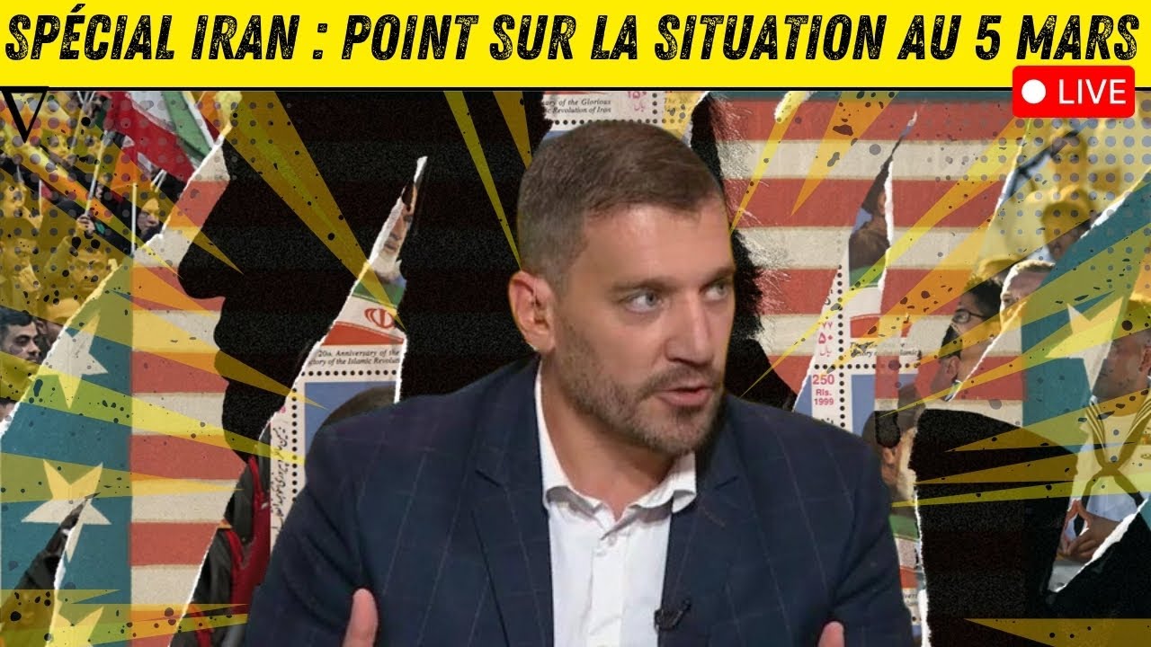 [LIVE] SPECIAL IRAN : POINT SUR LA SITUATION AU 5 MARS | QUESTIONS - REPONSES | FABRICE SORLIN