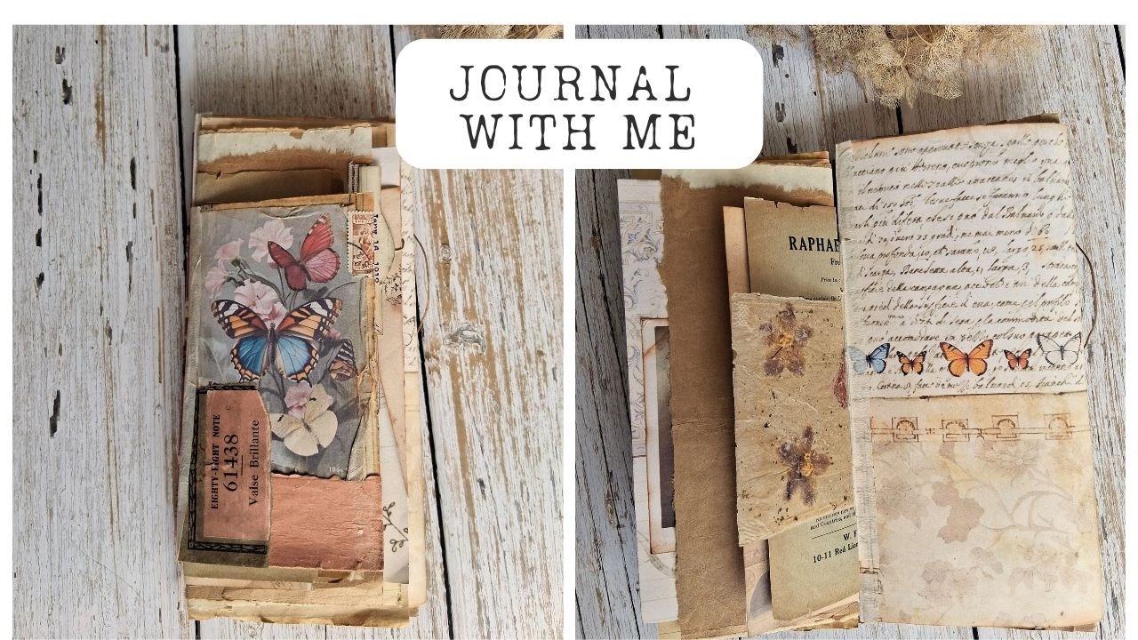 Journal With Me- Craft Along #junkjournal