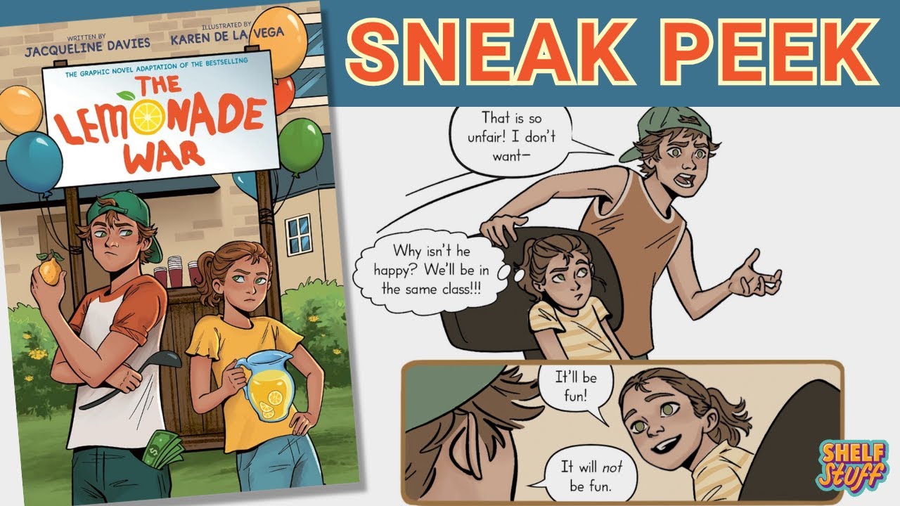 The Lemonade War Graphic Novel | Sneak Peek