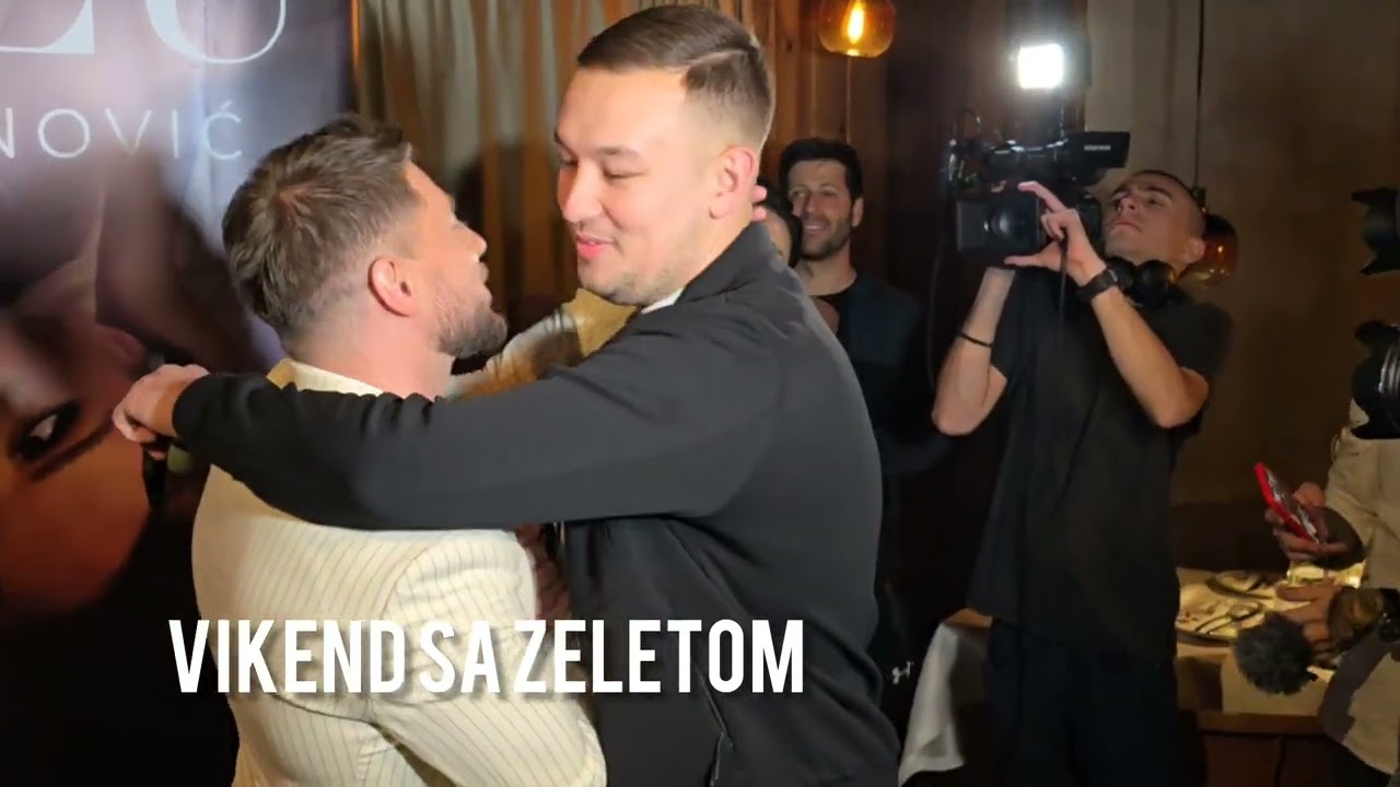 VESELJE! Pola estrade stiglo kod Joce Stefanovica i Ive Bojanovic na promociju pesme