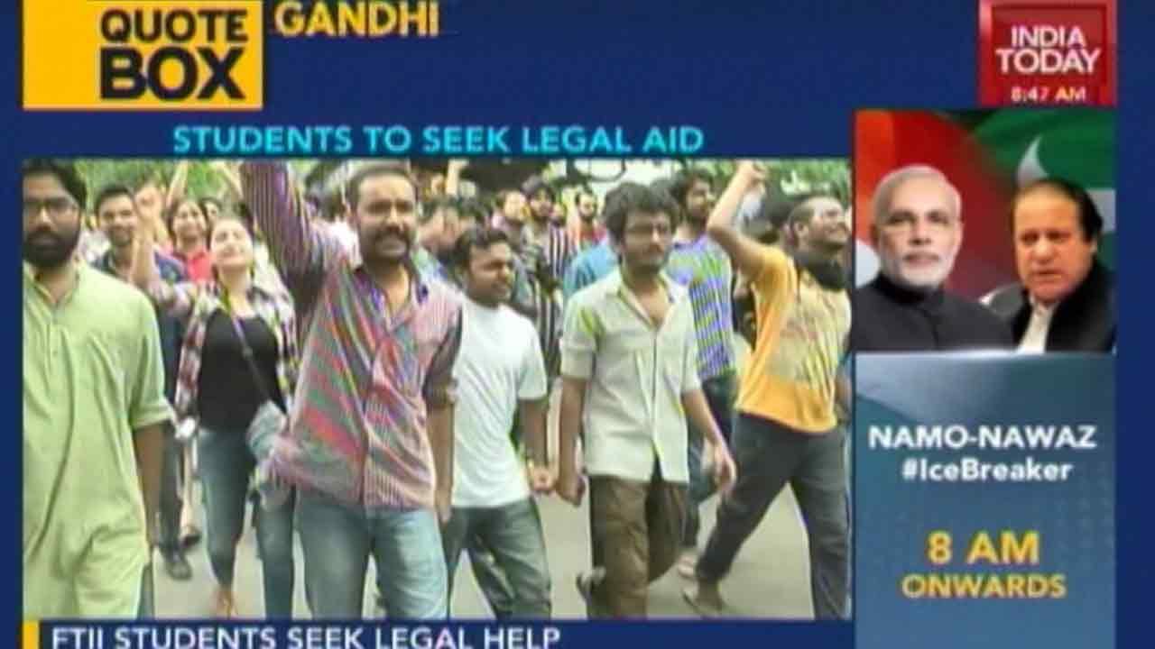 FTII Students Protest, Seek Legal Help