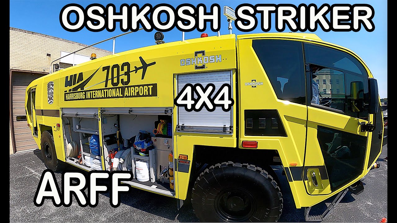 ARFF Oshkosh Striker 4X4 Fire Truck | Harrisburg International Airport Fire Department