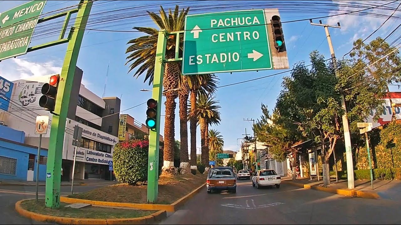 De Avenida Revolución Hasta El Reloj De Pachuca Hidalgo