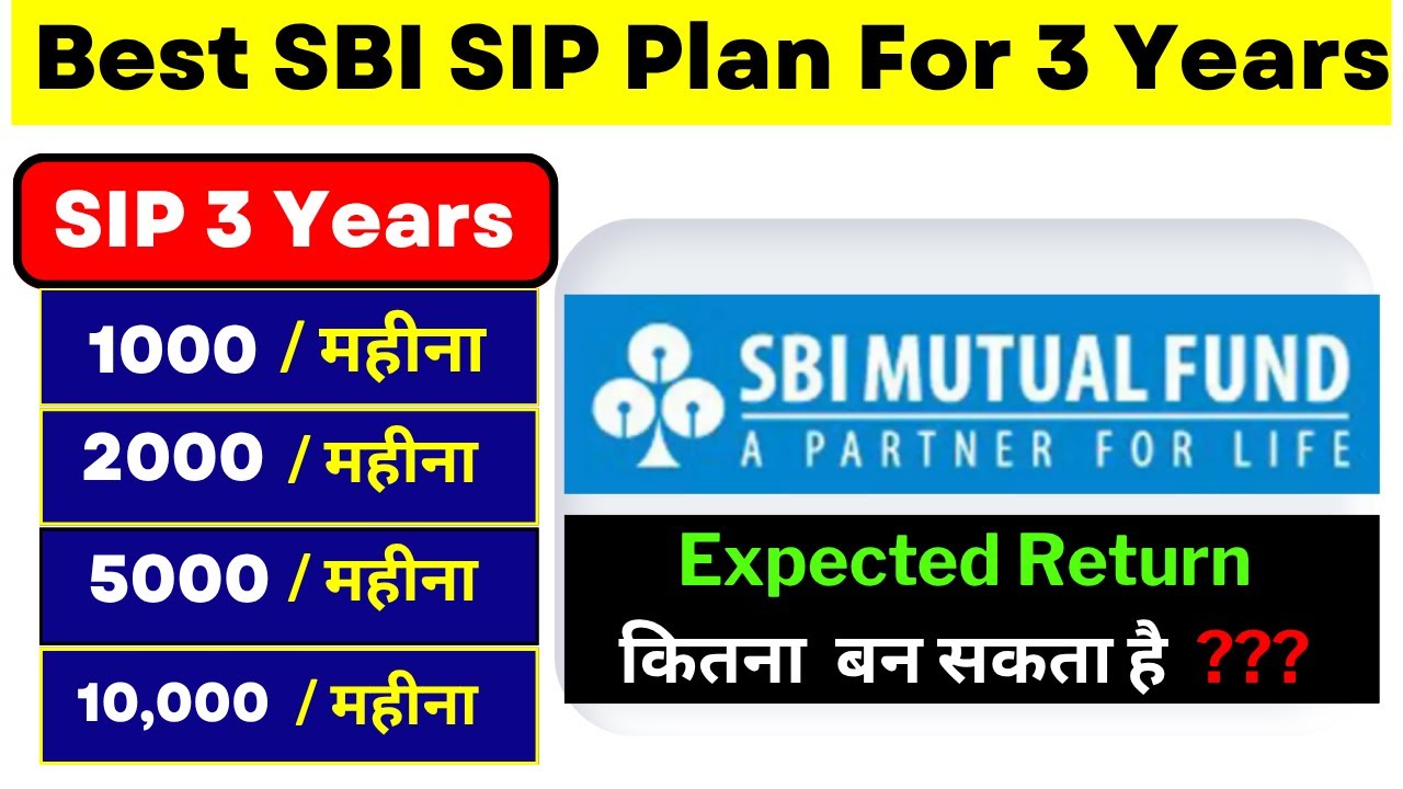 Best SBI SIP Plan for 3 years | SBI Large and Mid Cap Mutual Fund