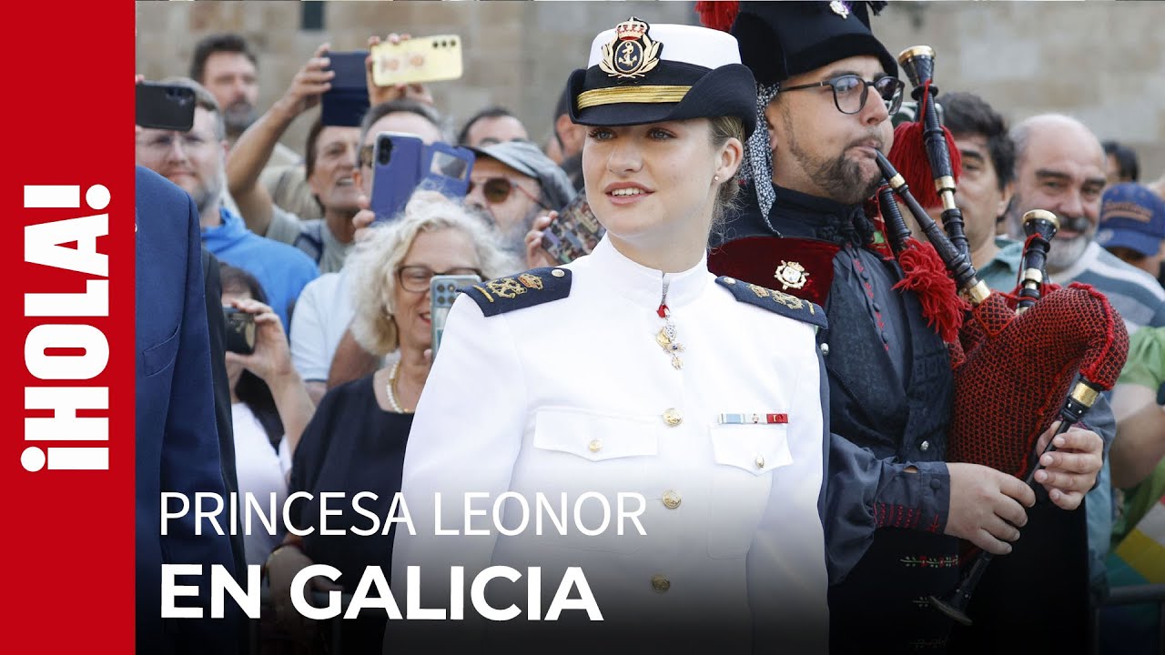 La princesa Leonor sorprende hablando por primera vez en gallego: escucha sus palabras