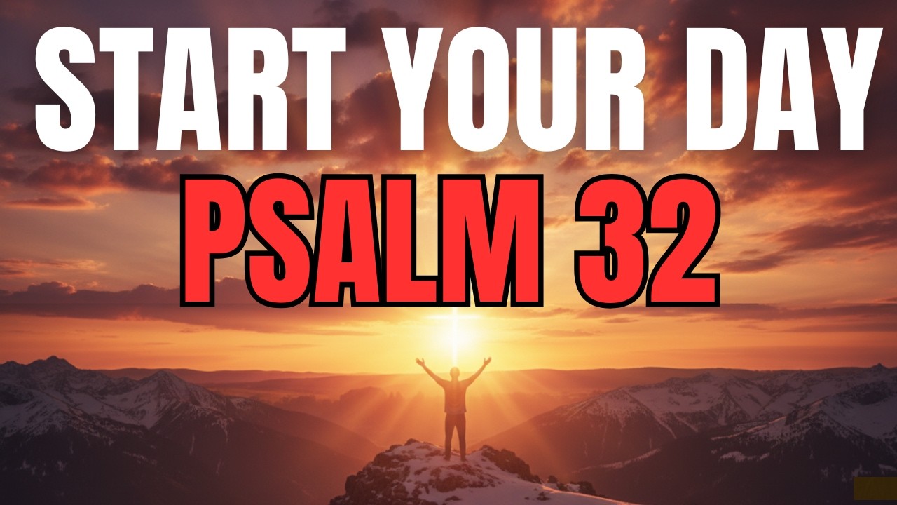 Morning Prayer With Psalm 32 | When God Covers You, Shame Has No Power