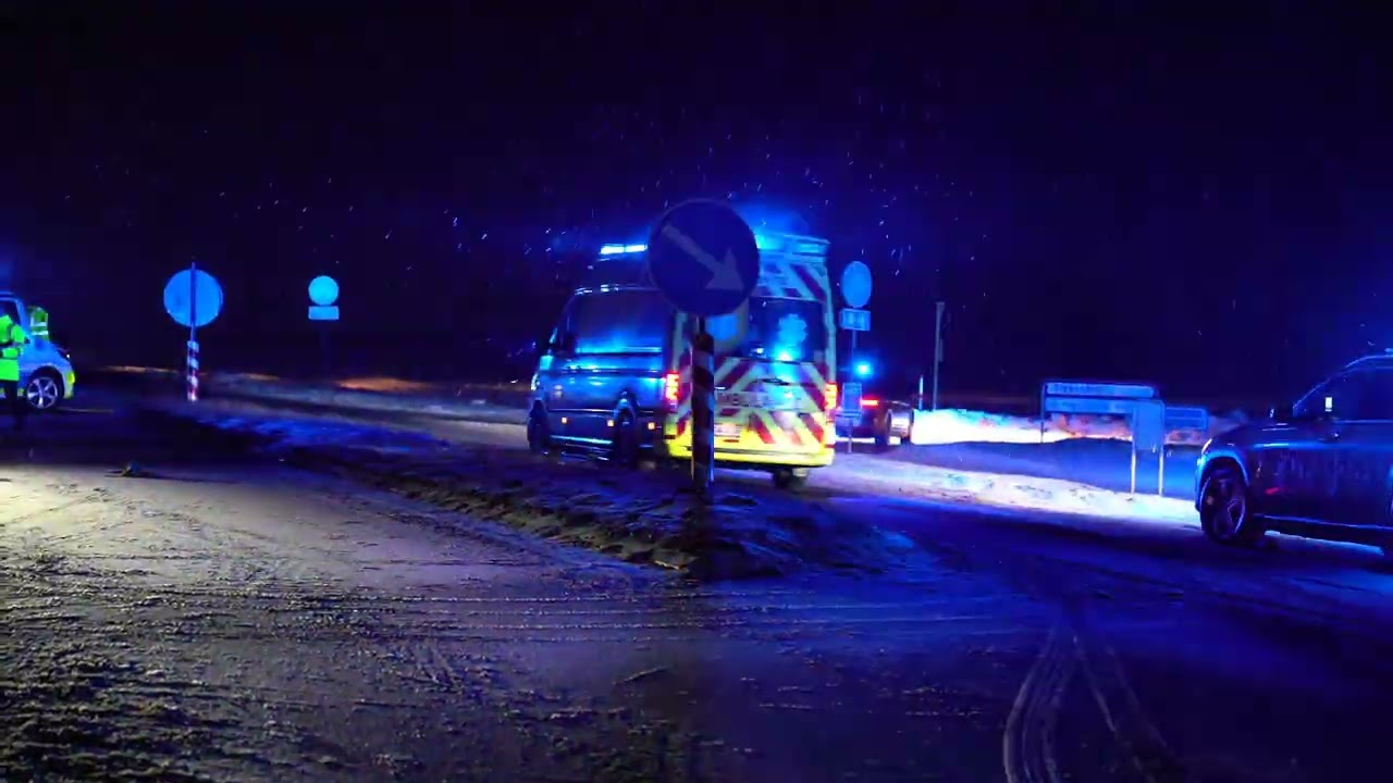 12.01.2026 Alvorlig ulykke lukker landevej imellem Ringsted og Fjenneslev