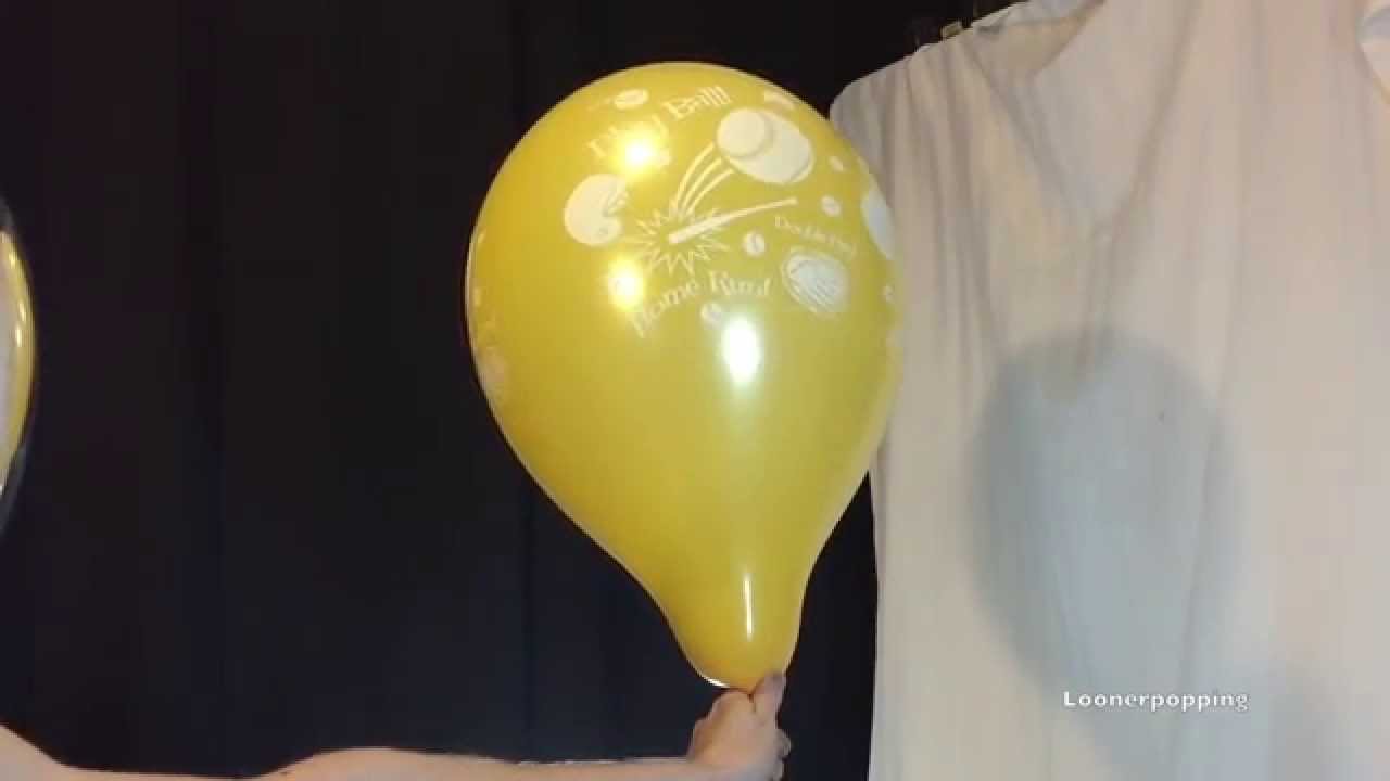 S13-1 Pump popping to check old balloons