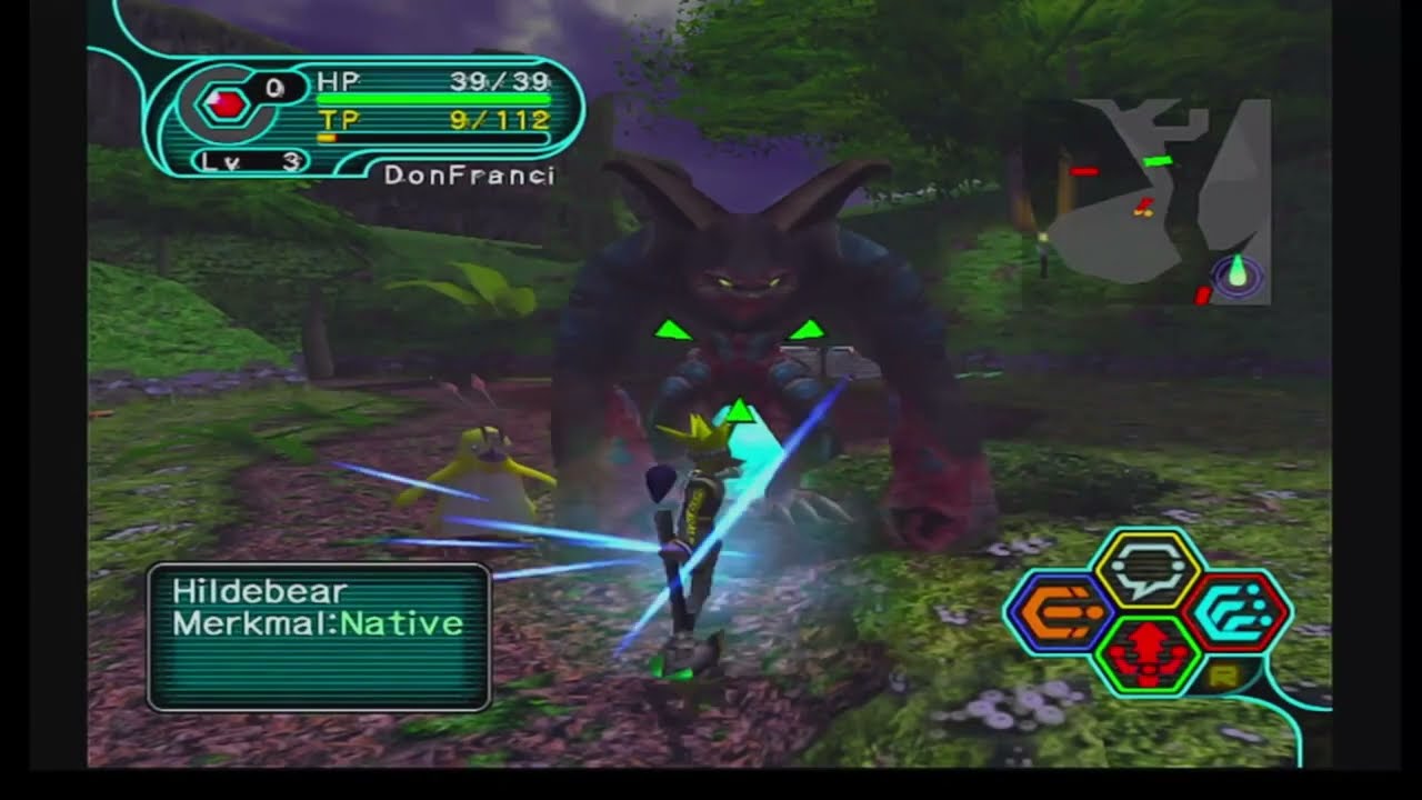 [XB] Phantasy Star Online Episode 1 & 2 - Force DonFranci Level 1