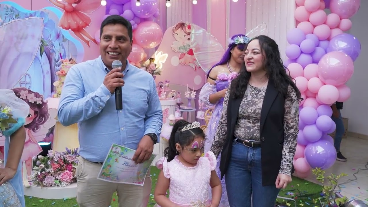 FIESTA INFANTIL DE HADAS – Alejandra mis 5 Años