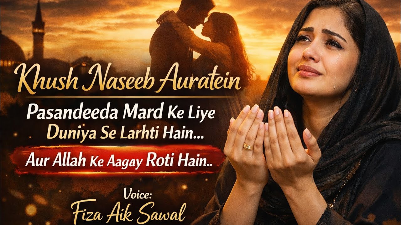Khush Naseeb Auratein | Pasandeeda Mard Ke Liye Allah Ke Aagay Rona |,😭Emotional Reality