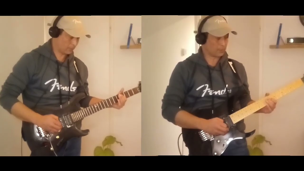 Gitaar Assen - Guitar Jam - Guitarsolo improvisation - Line 6 Firehawk FX
