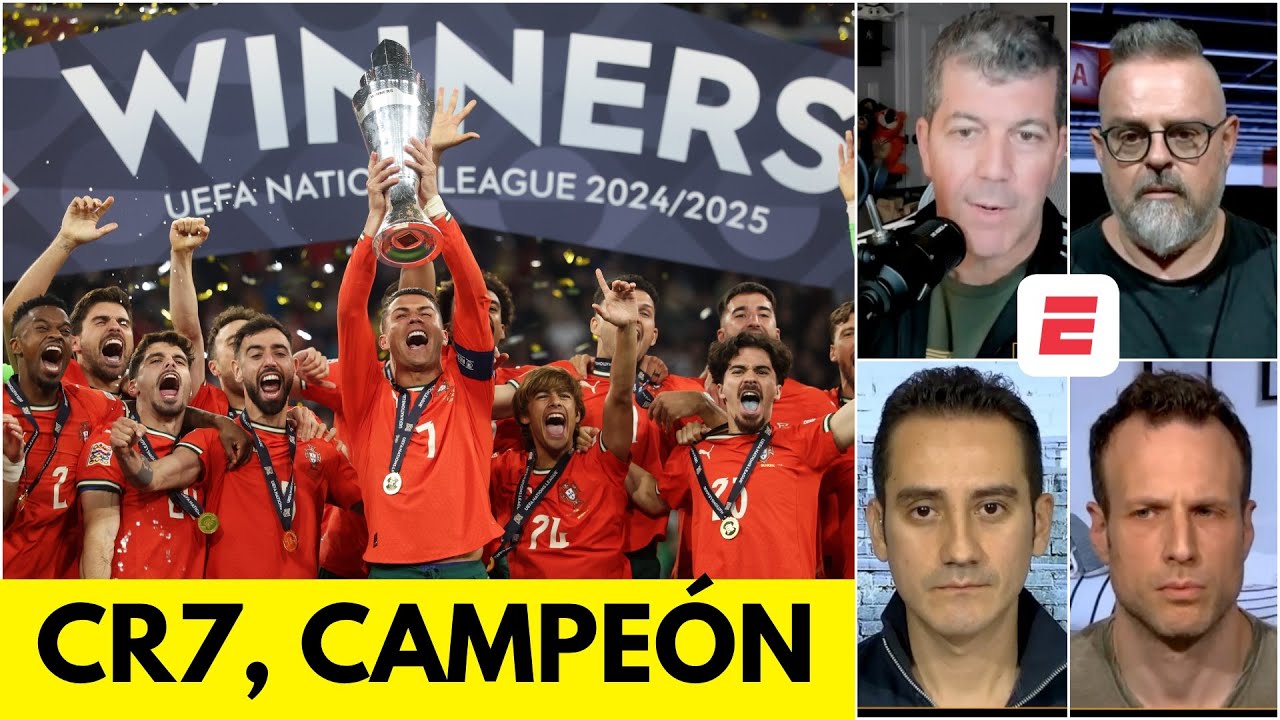 Cristiano Ronaldo y Portugal FRENARON a ESPAÑA y son CAMPEONES de la NATIONS LEAGUE | Exclusivos