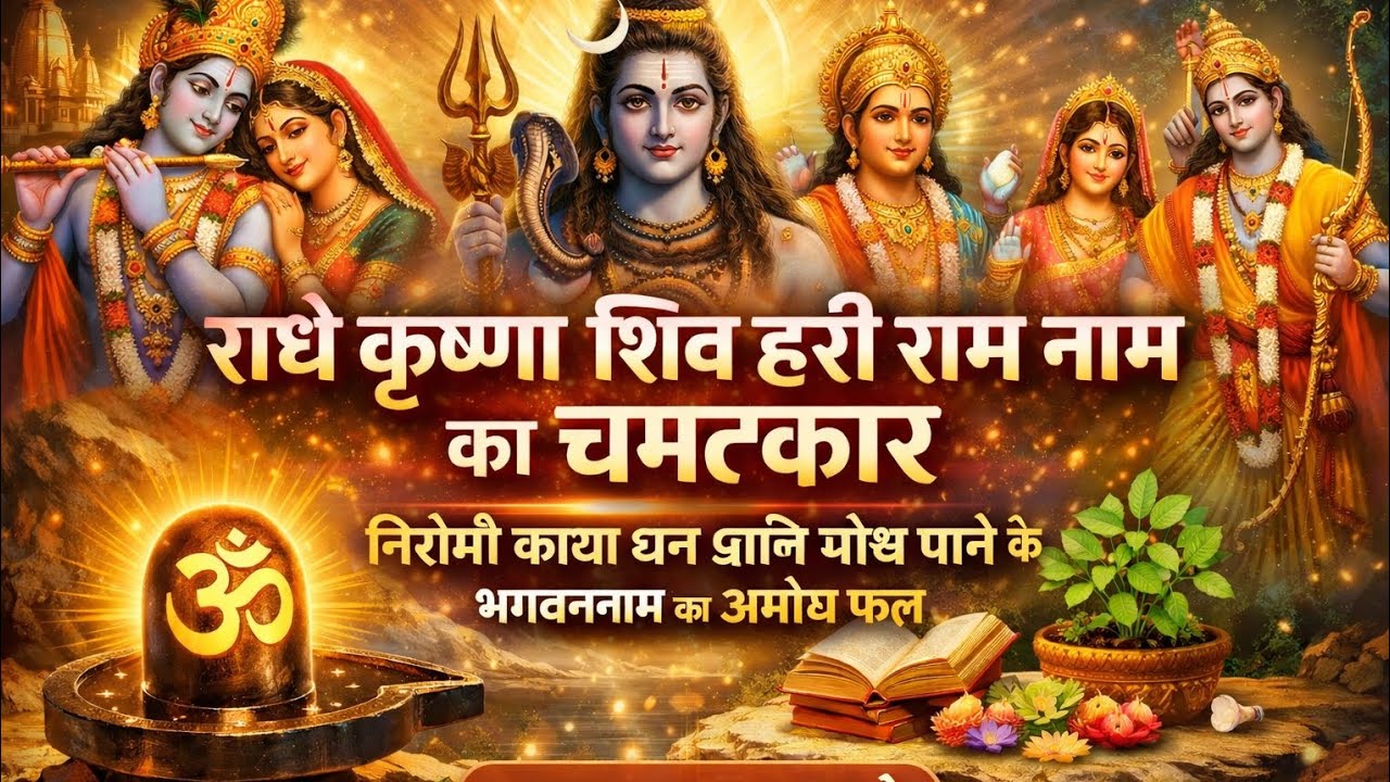 हरी नाम धन ।  राम नाम के चमत्कार  ।भगवननाम की अमोघ शक्ति ।राधा नाम का पुण्य ।हरीनाम् की  अपार महिमा