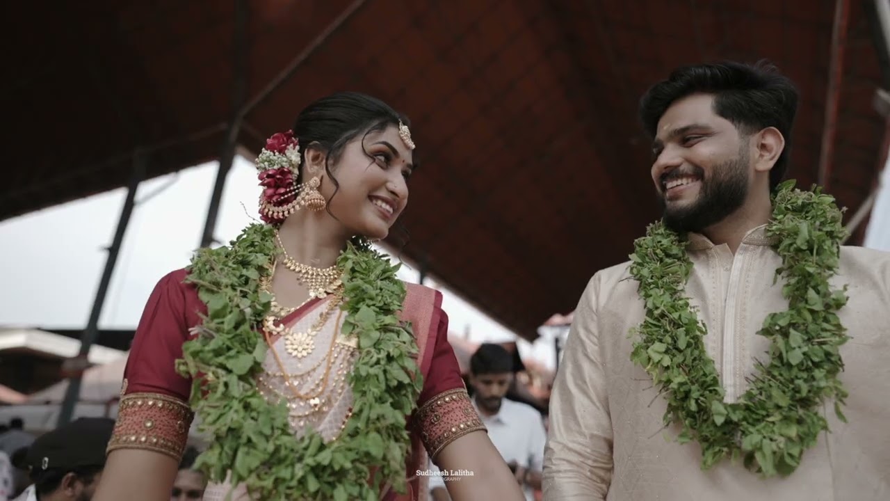 KERALA WEDDING HIGHLIGHTS | GURUVAYUR WEDDING | SUDHEESH LALITHA