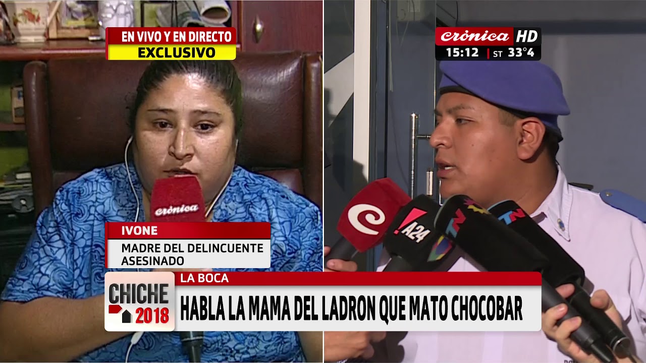 Habló la madre del ladrón muerto por Chocobar