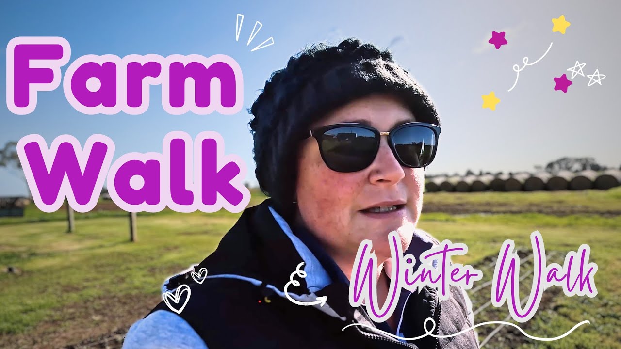 Mid Winter Flower Farm Walk | Australian Flower Farm