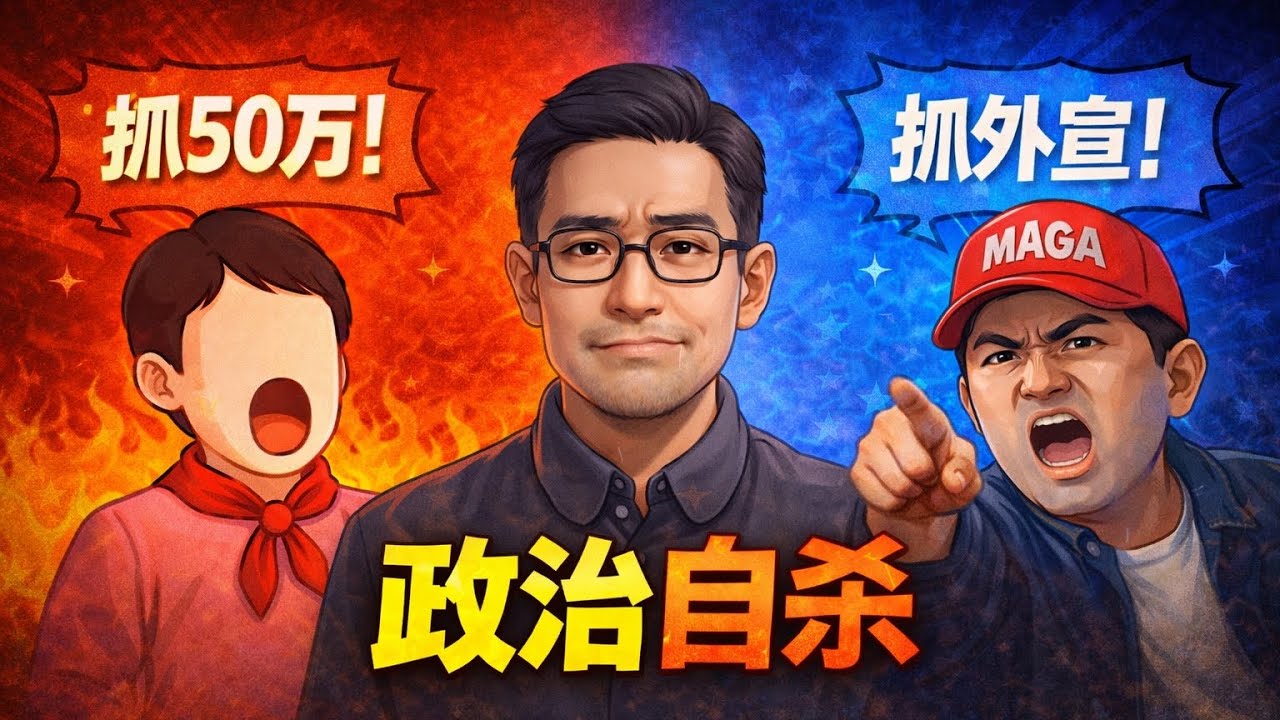 大外宣来了！肉身润了，脑子还在文革？为什么&ldquo;抓大外宣&rdquo;正在搞死海外华人！