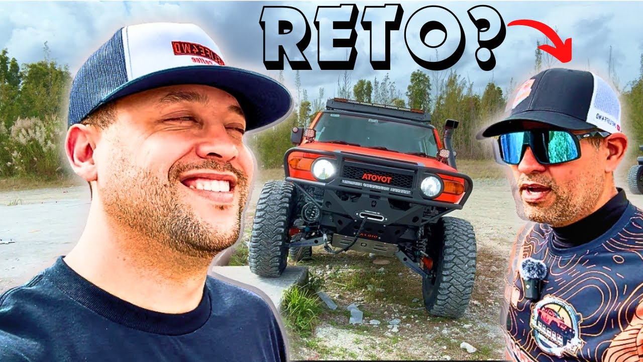 RETANDO a este Piloto Off-Road Profesional 😱 Review Toyota FJ CRUISER ❌