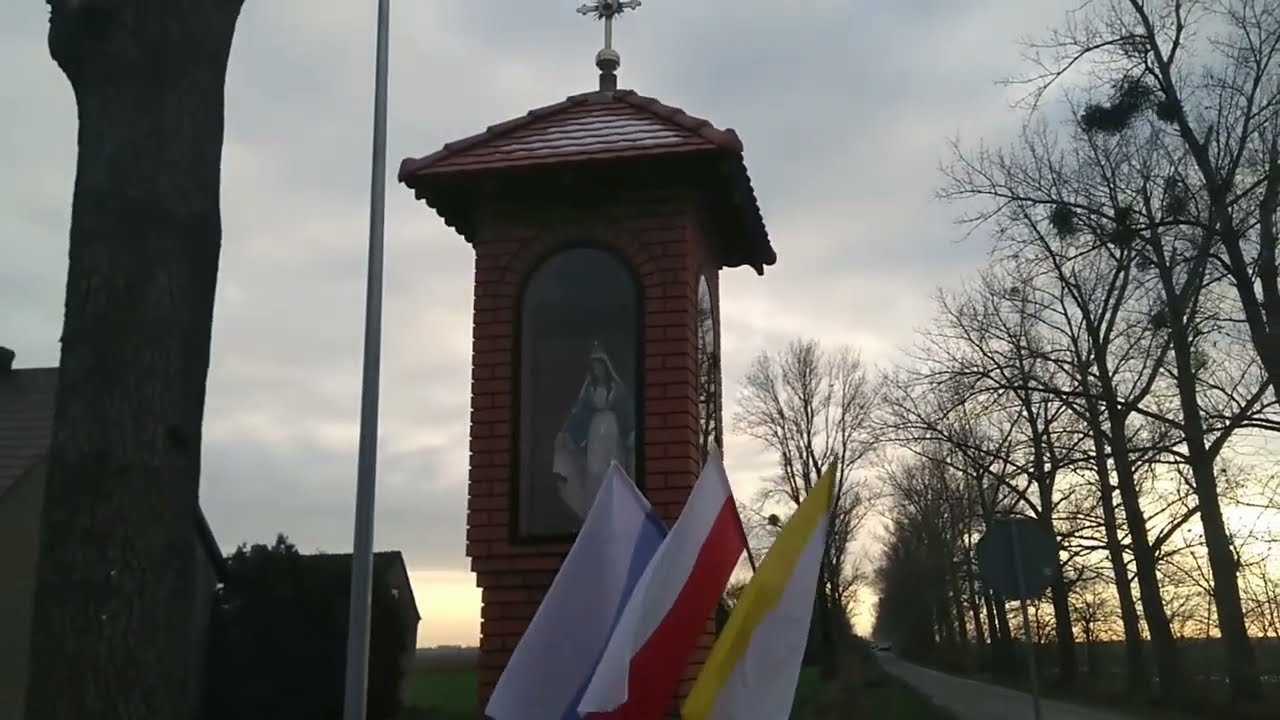 Nowa Figura w Bruczkowie na skrzyżowaniu dróg Bruczków-Leonów-Rusko-Poręba