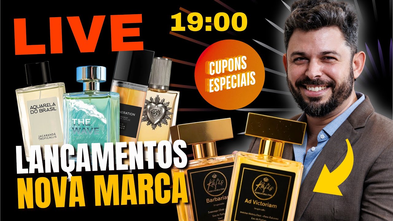NOVA MARCA DE PERFUMES INSPIRADOS NO CANAL! LANÇAMENTOS E DESCONTOS ESPECIAIS