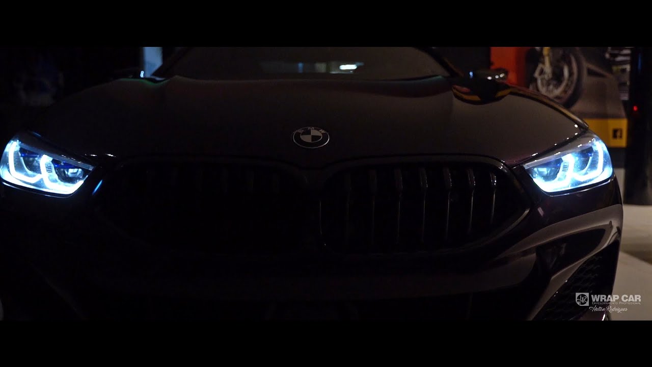 BMW M850i I Envelopamento Full Black Cherry Ice