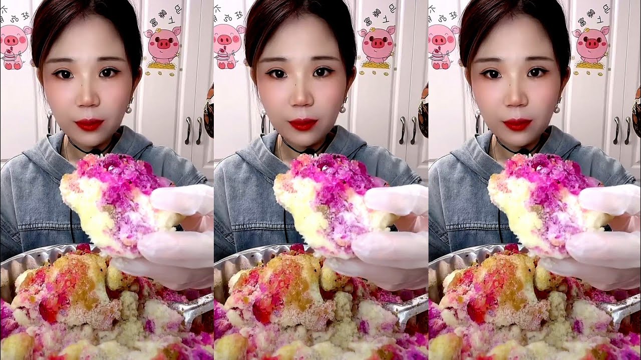 ASMR SHAVED ICE EATING YY